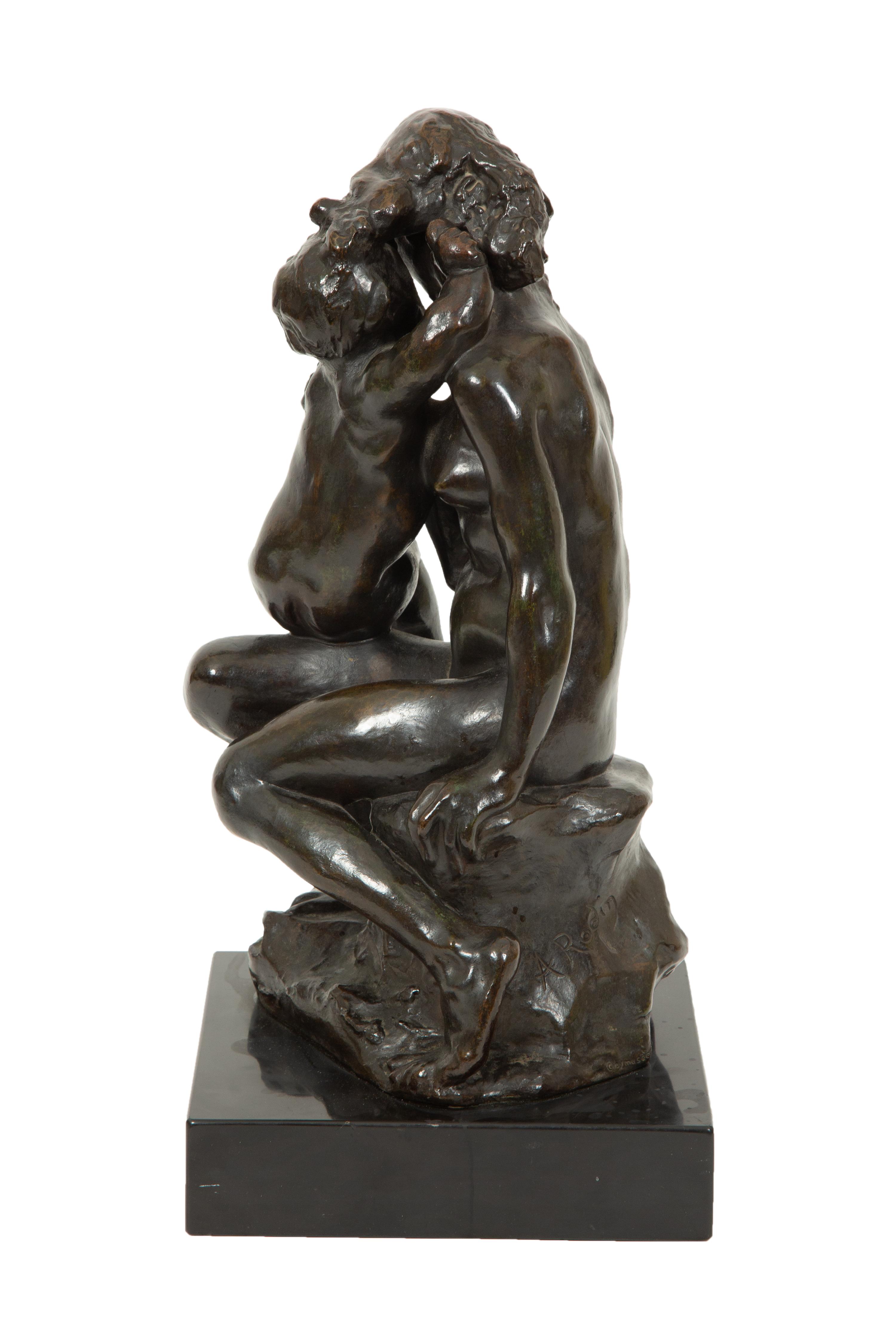 Frère et soeur , conceived c. 1890-91, this work cast in 1964