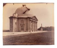 A group of four photographs ( Tuileries - Coureuse par Coustou, 1907; Grand Trianon / Le Buffet , 1902; Meudon - ancien château , 1902; Parc de Sceaux , 1925)