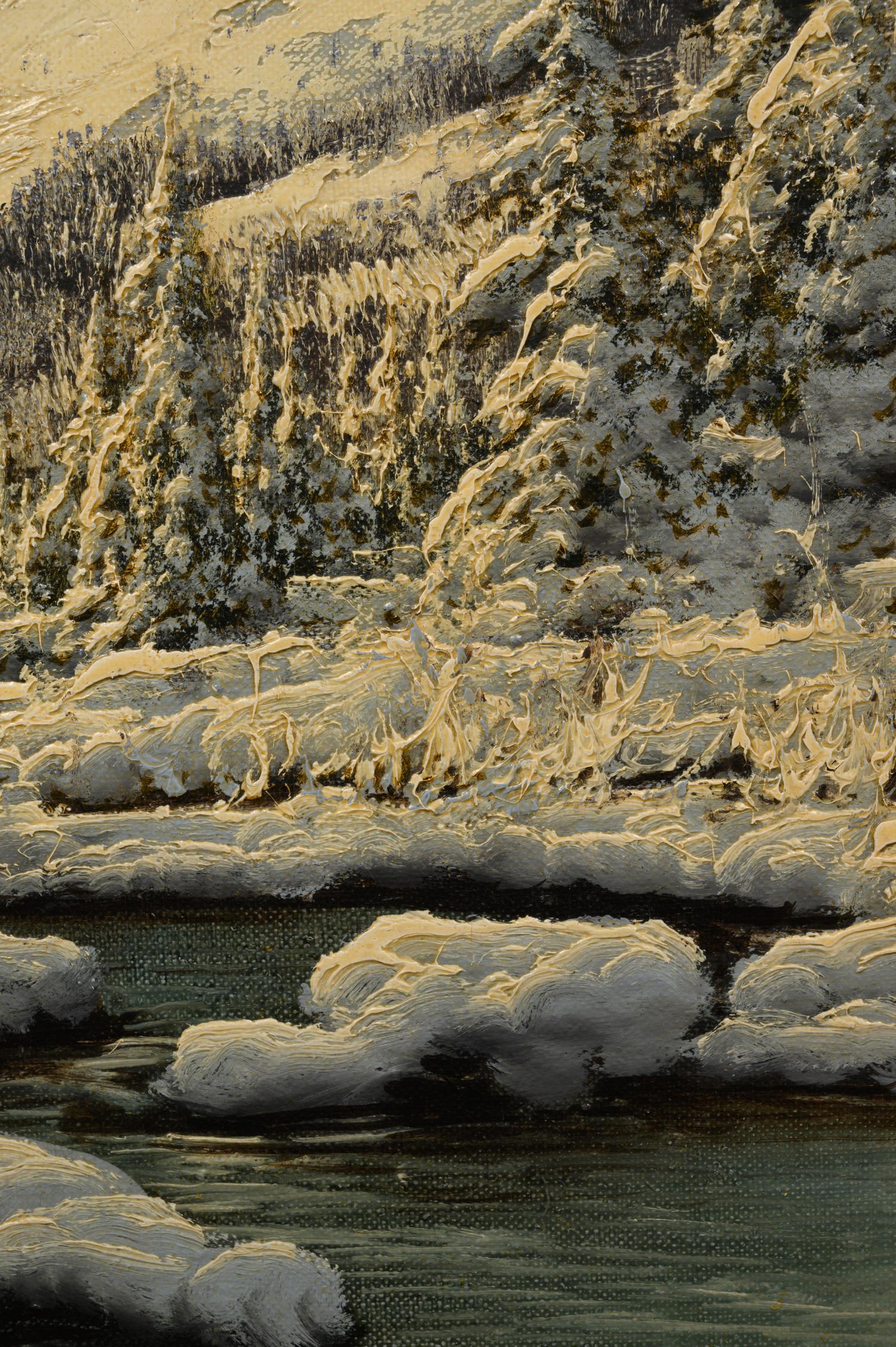 Snow Covered Mountains
