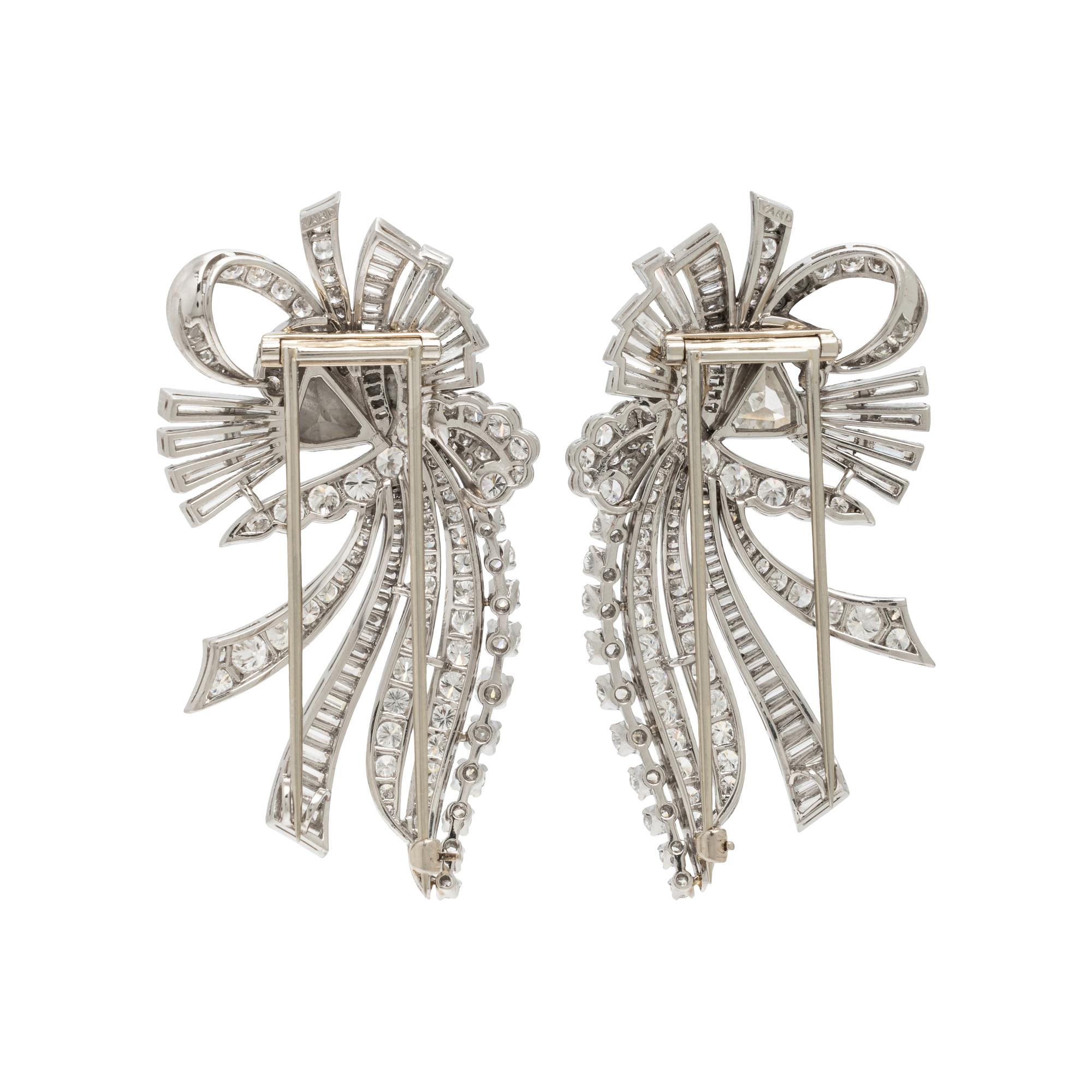 Raymond Yard, Diamond and Platinum Dress Clips
