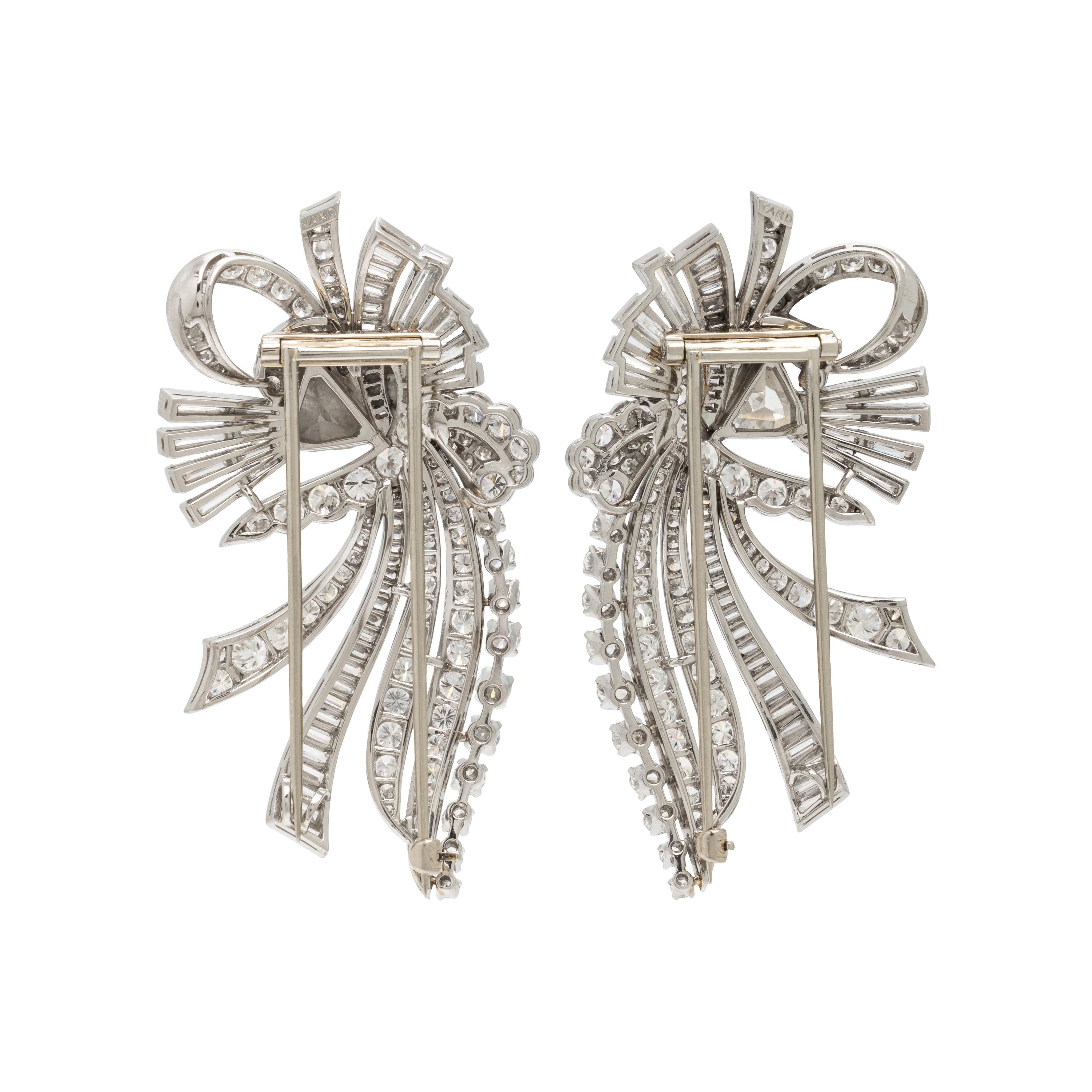 Raymond Yard, Diamond and Platinum Dress Clips