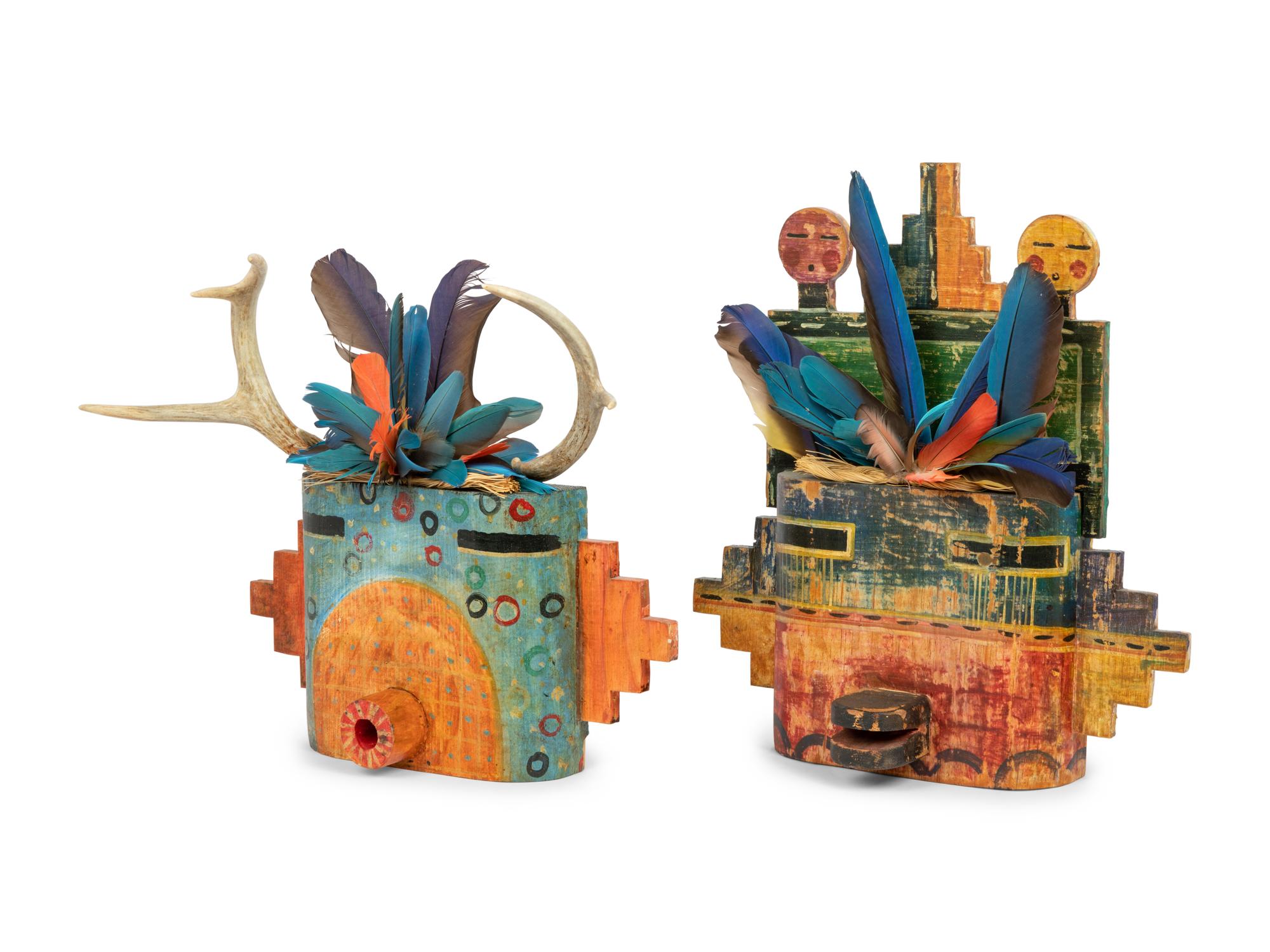 Katsina Masks, pair