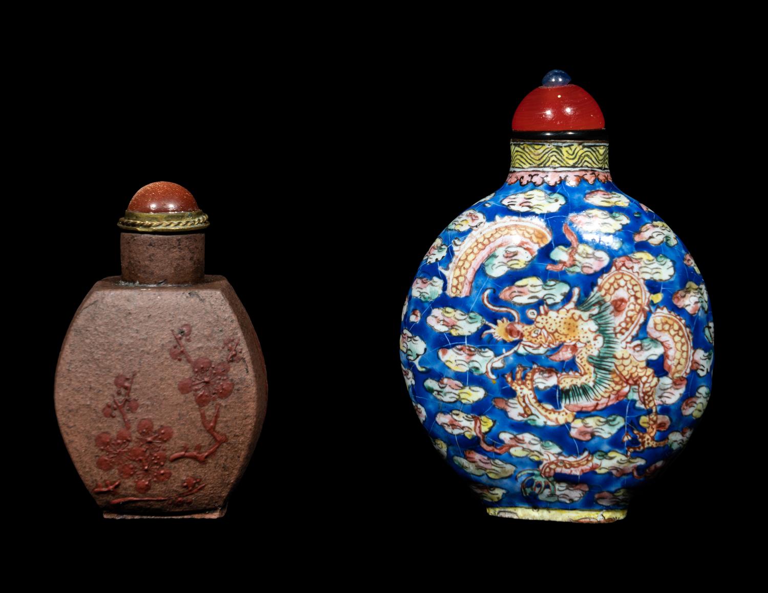Two Chinese Snuff Bottles