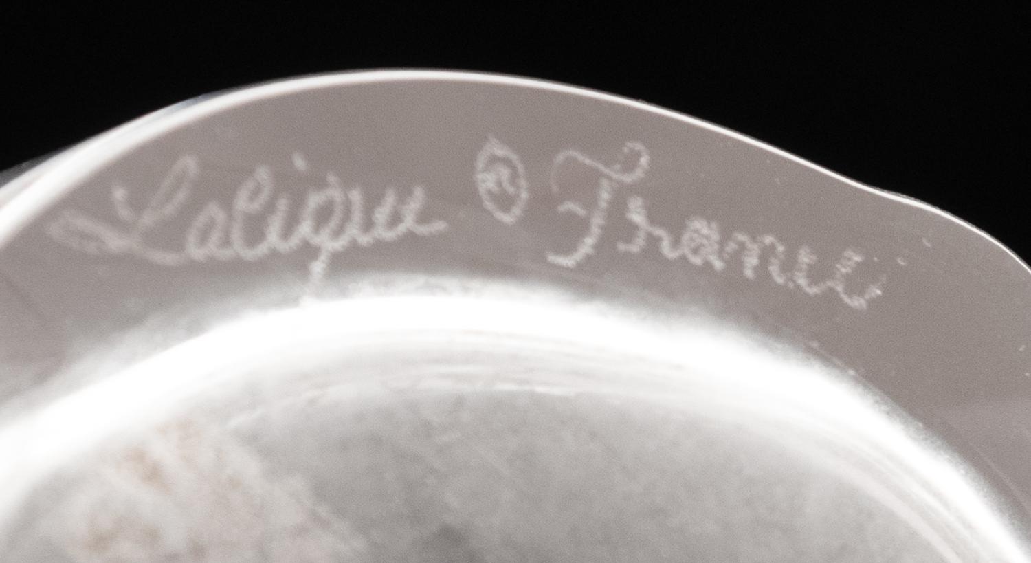 A Lalique Pavie Vase