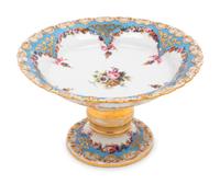 A Group of French Porcelain Dessert Service Articles