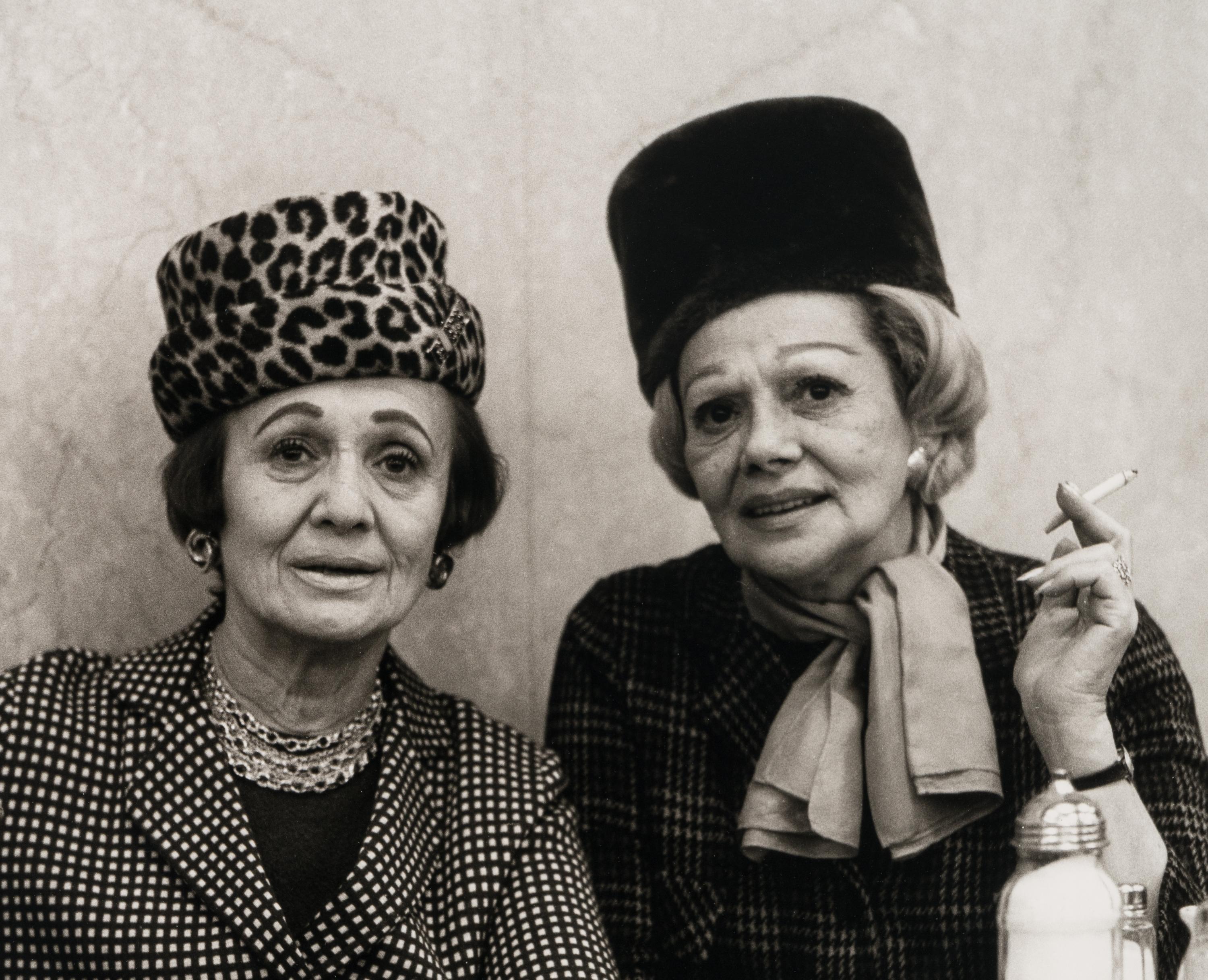 Diane Arbus (American, 1923-1971) — Two ladies at the automat, N.Y.C., 1966