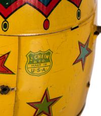 Four Tin Circus and Clown Toys