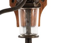 A Bell Cast Iron Wall Mount Coffee Grinder