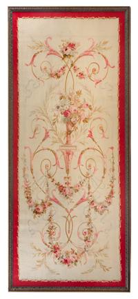 An Aubusson Wool Tapestry 9 feet x 3 feet 10 inches. — 19TH CENTURY