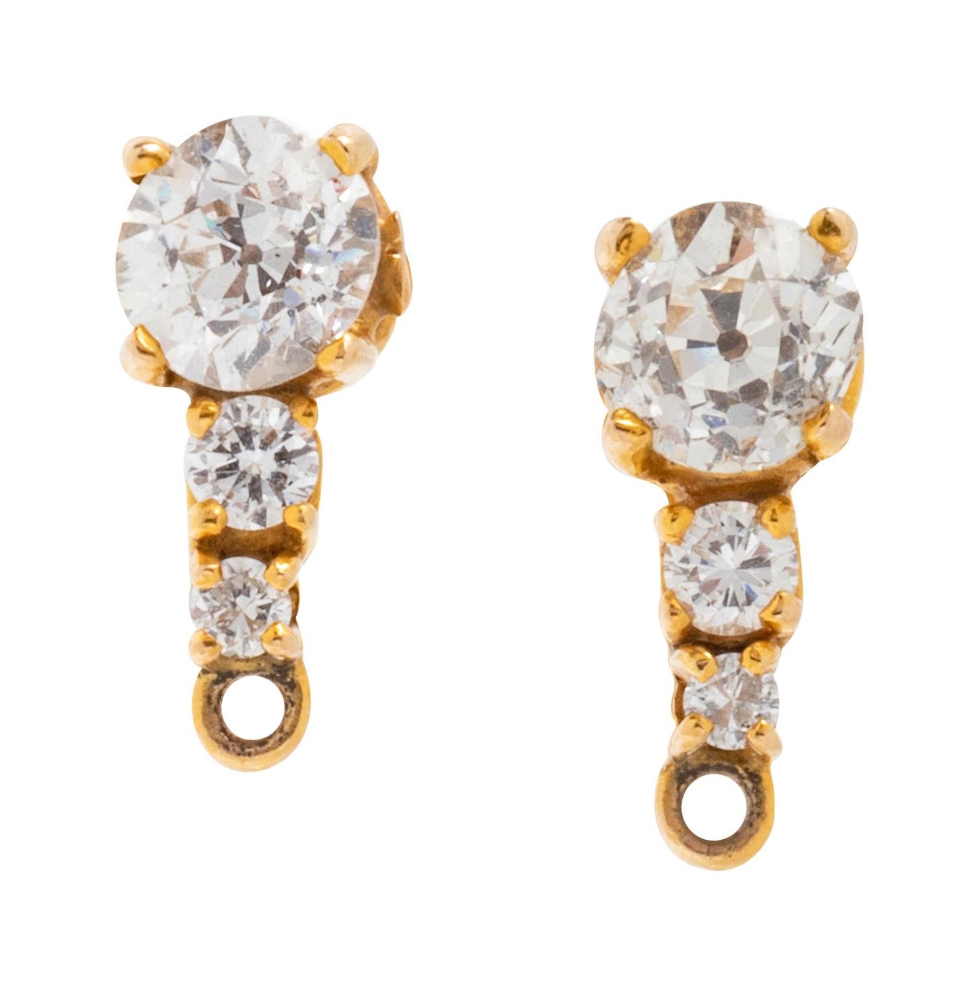 DIAMOND EARCLIPS
