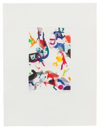 Sam Francis, (American, 1923-1994), Untitled (SFE 057), 1990