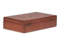 An English Mahogany Game Box