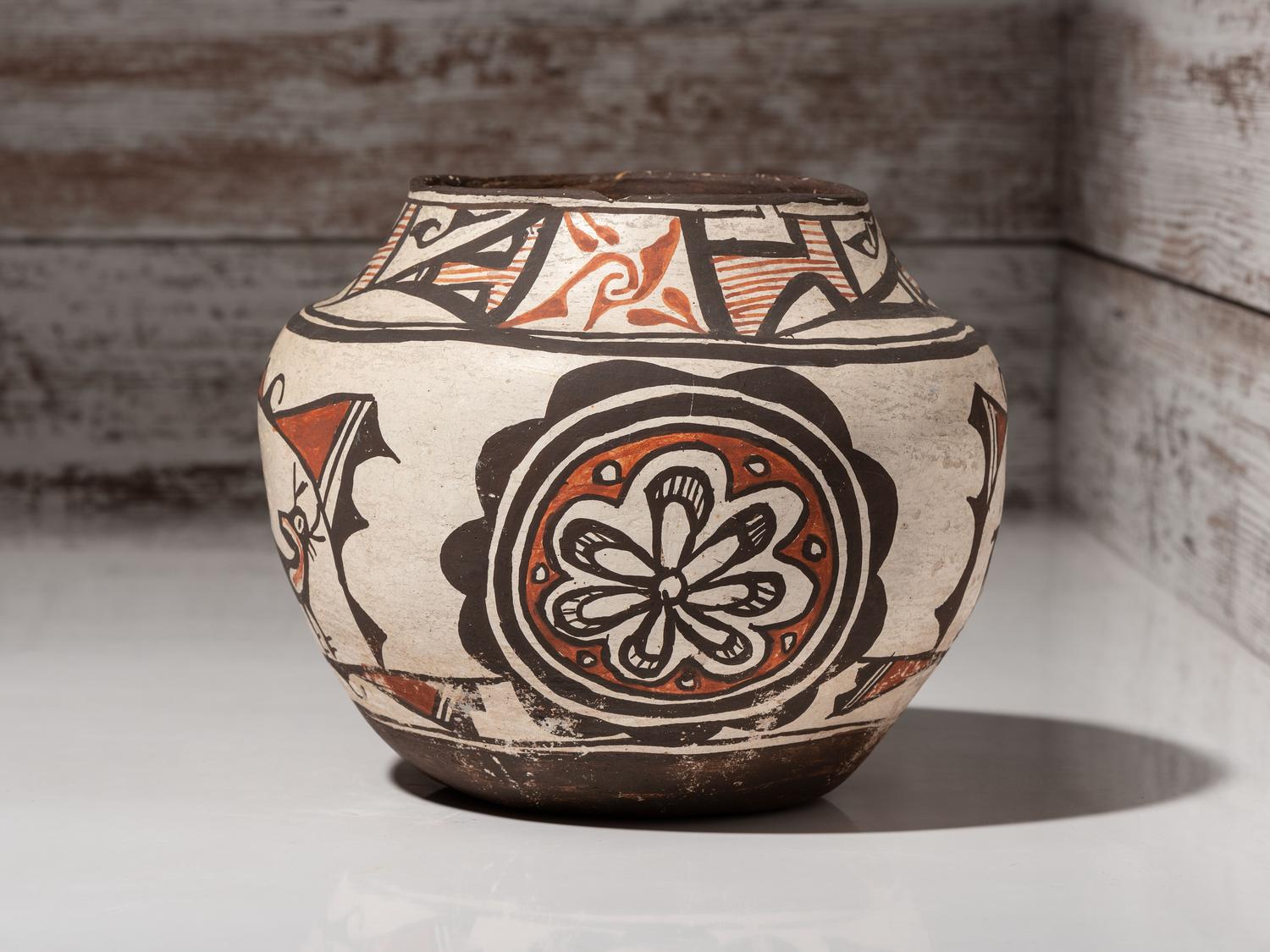 Zuni Polychrome Pottery