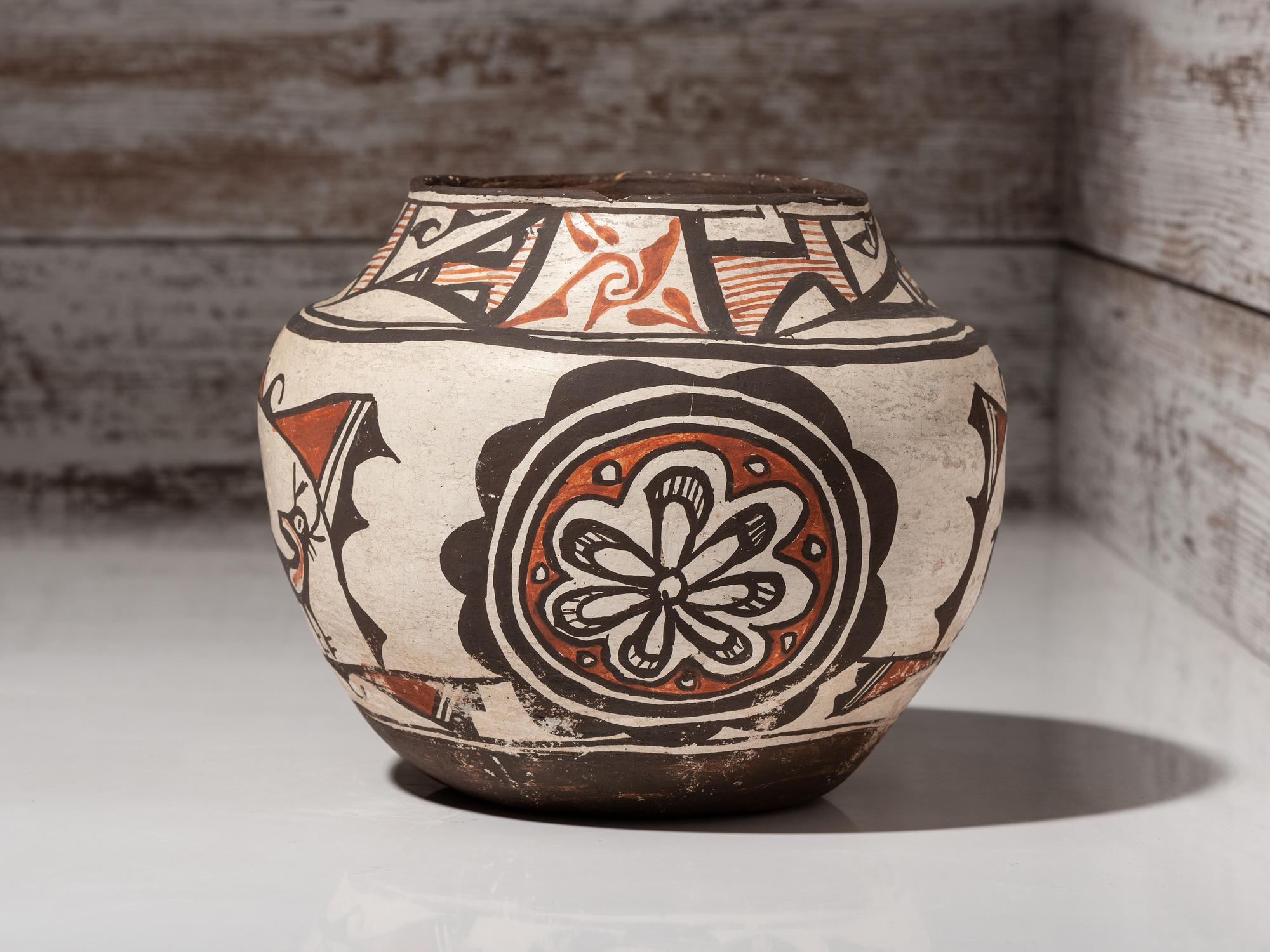 Zuni Polychrome Pottery