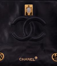 Chanel Quilted Leather Flap Bag, 1986-88