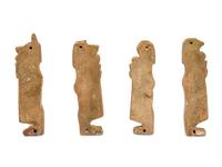 Four Egyptian Faience Amulets