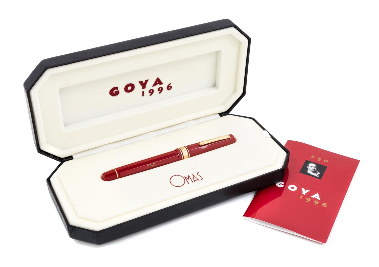 An Omas Goya Limited Edition Fountain Pen