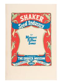 [SHAKERS]. Catalogue of Medicinal Plants, Barks, Roots, Seeds, Flowers and Select Powders.....Raised, Prepared, and put up in the most careful manner by the United Society of Shakers, at New Lebanon, N.Y . Albany: Van Benthuysen, ca 1851?