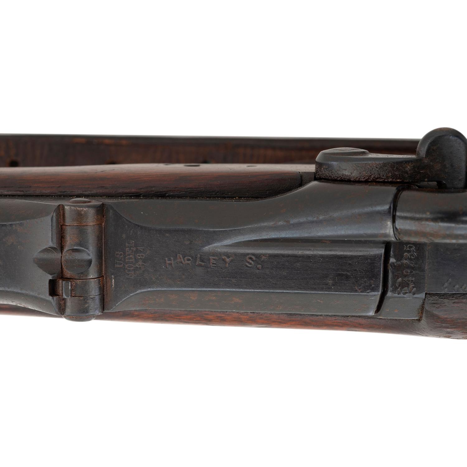Altered Springfield Model 1884 Trapdoor Rifle