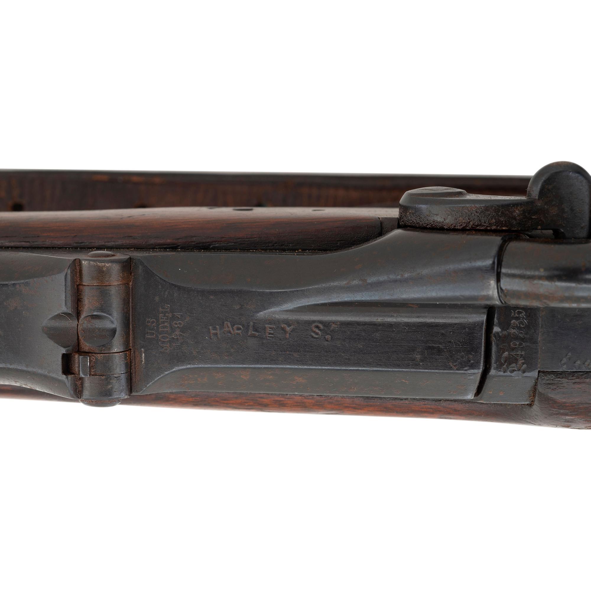 Altered Springfield Model 1884 Trapdoor Rifle