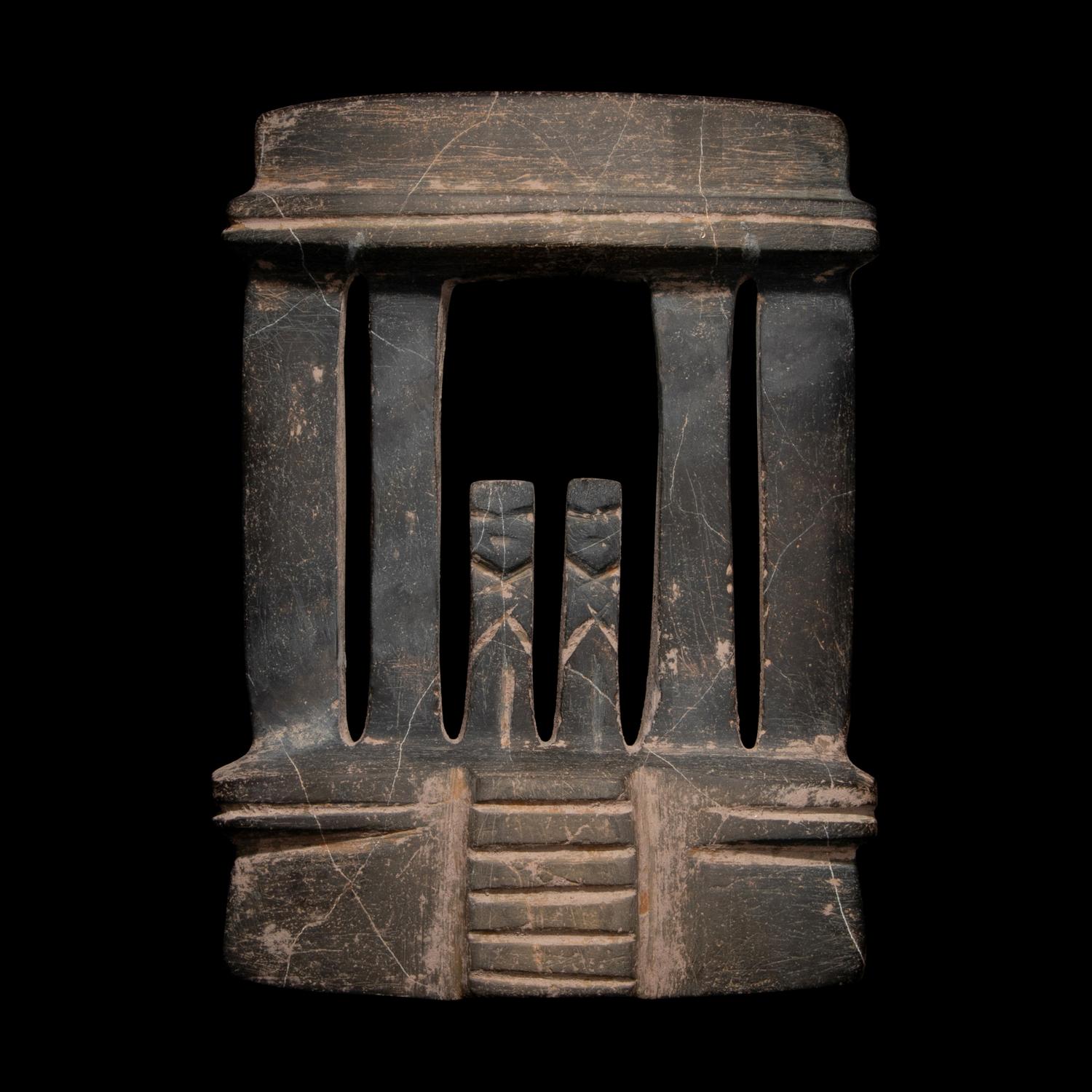 A Mezcala Greenstone Temple
