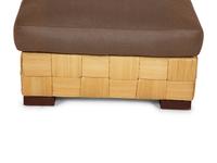 A John Hutton for Donghia Block Island Armchair and Ottoman