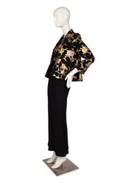 Christian Dior Haute Couture Gold and Black Dress and Jacket, Spring/Summer 2006