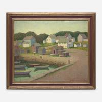 Emma Fordyce MacRae (American, 1887–1974) Fishermen's Houses (Cape Ann)