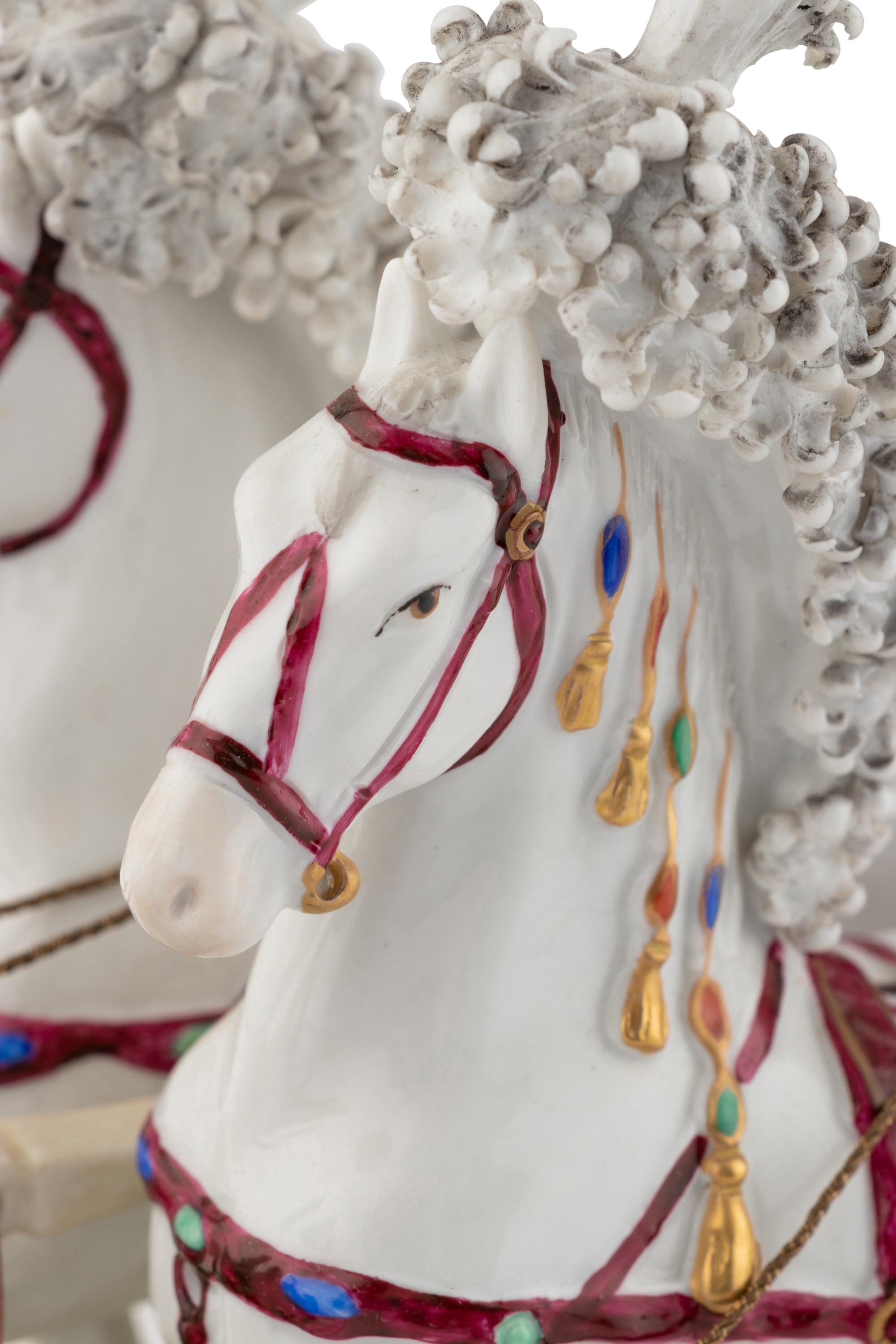 A Scheibe Marriage de Napoleon Porcelain Group