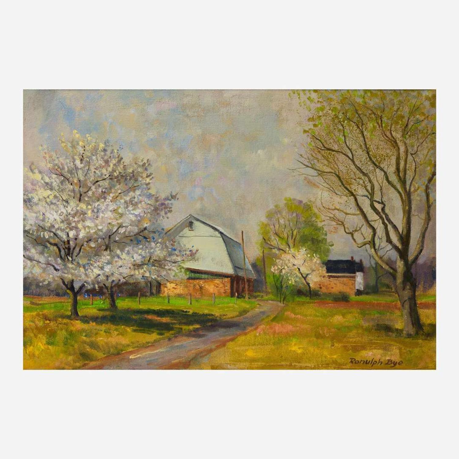Ranulph Bye (American, 1916-2003) Flowering Pear