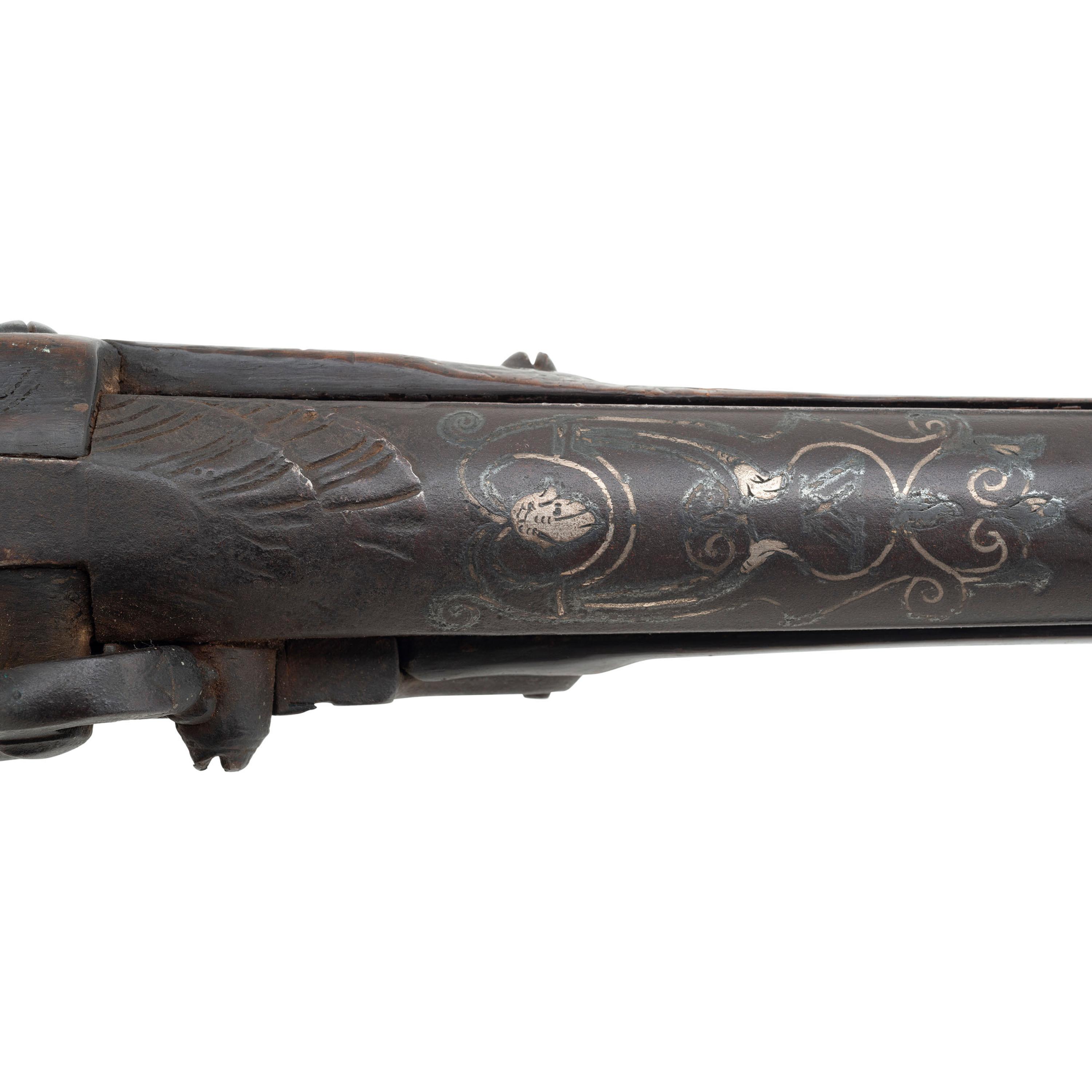 Late 18th Century Germanic Fusil by Schneevoigt Altered to Percussion