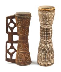 Two Asmat Drums