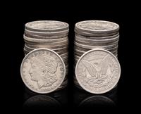 Forty Morgan $1 Coins
