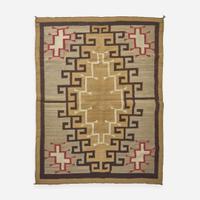 A Navajo Crystal rug Crystal, New Mexico, early 20th century
