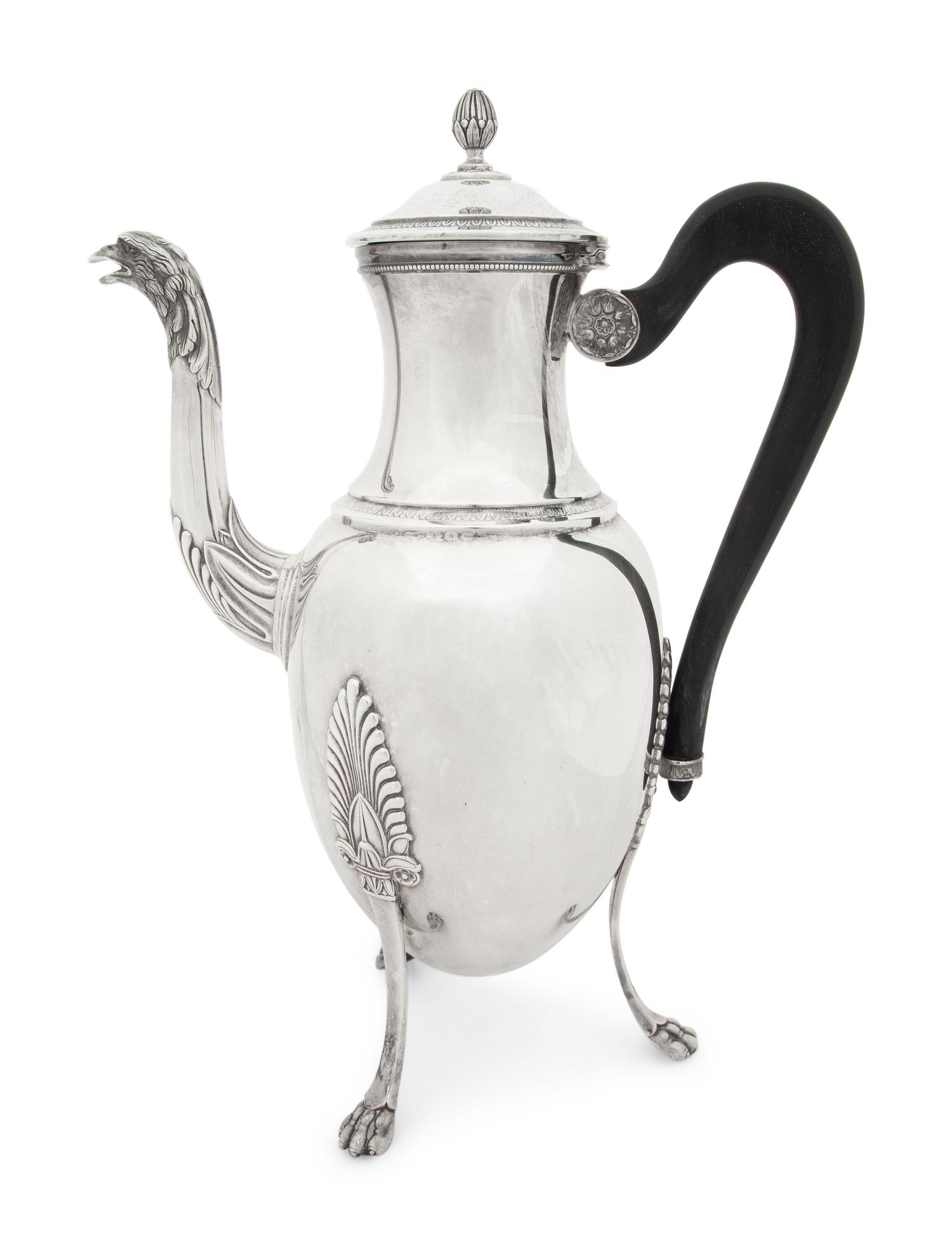 A Puiforcat Silver Coffee Pot