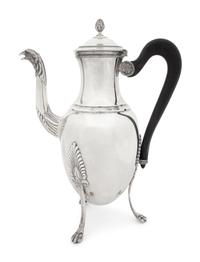 A Puiforcat Silver Coffee Pot