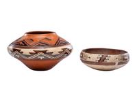 Historic Zuni Pottery Bowl, PLUS