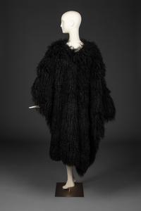 Ann Demeulemeester Tibetan Lamb Poncho