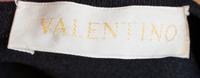 A Valentino Black Sweater, No size.