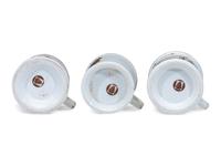 Three Porcelain Occupational Shaving Mugs