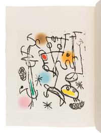 [Artist Book]. -- [Miro, Joan (1893-1983), Alexander Calder (1898-1976), Robert Motherwell (1915-1991), et al.]. Paroles Peintes II [and] III. Paris: O. Lazar-Vernet, 1965, 1967.