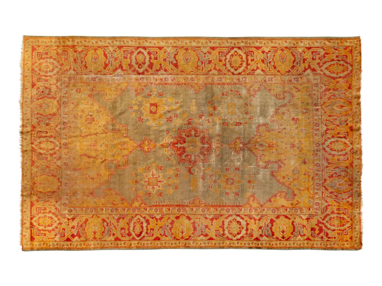An Angora Oushak Wool Rug