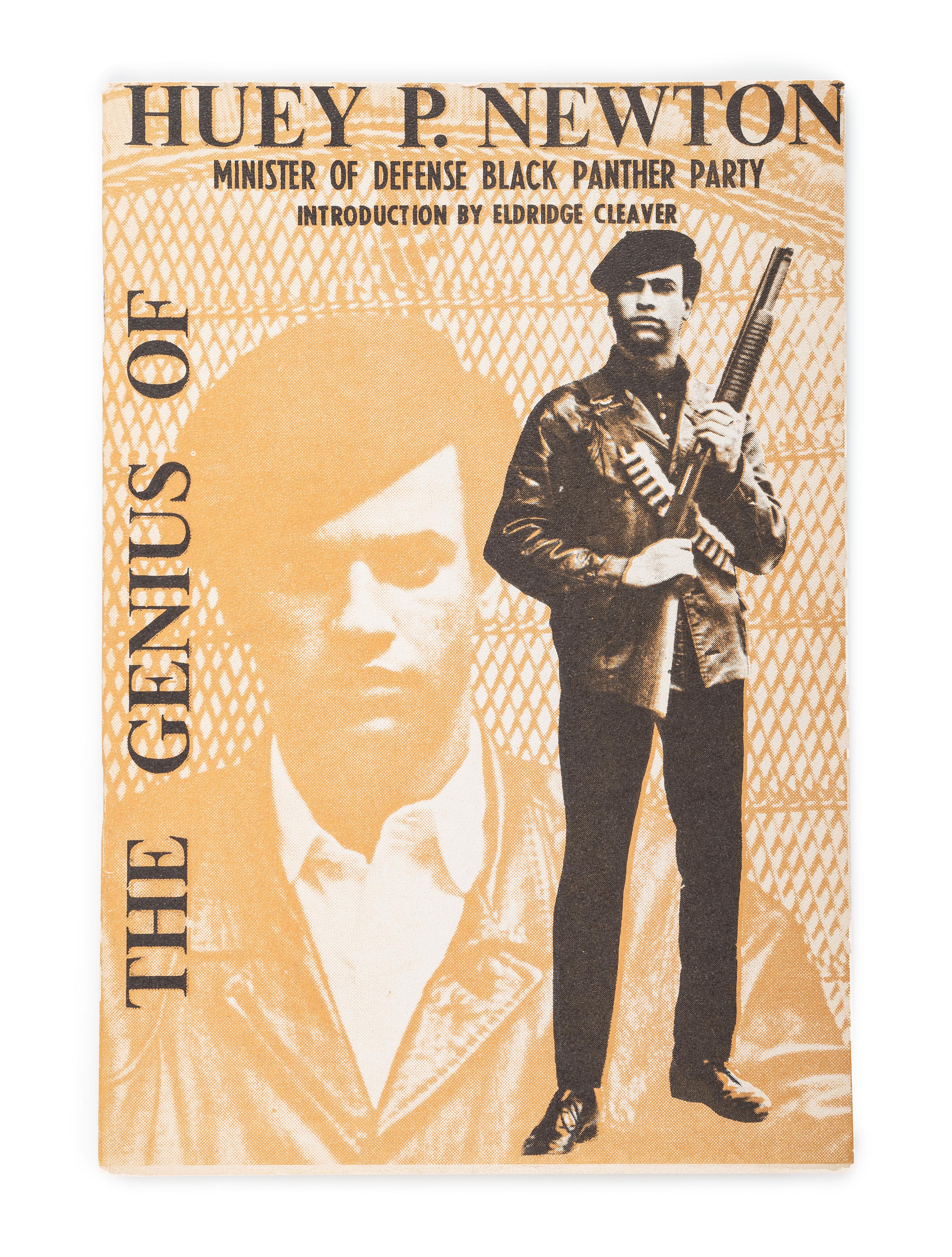 [BLACK PANTHERS]. The Genius of Huey P. Newton . [San Francisco, CA]: [Black Panther Party], ca 1970.