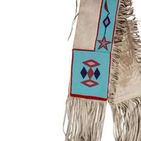 Shoshone Beaded Hide Saddle Bags
