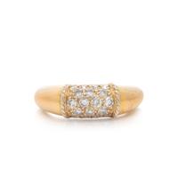 VAN CLEEF & ARPELS, BICOLOR GOLD AND DIAMOND 'PHILIPPINE' RING