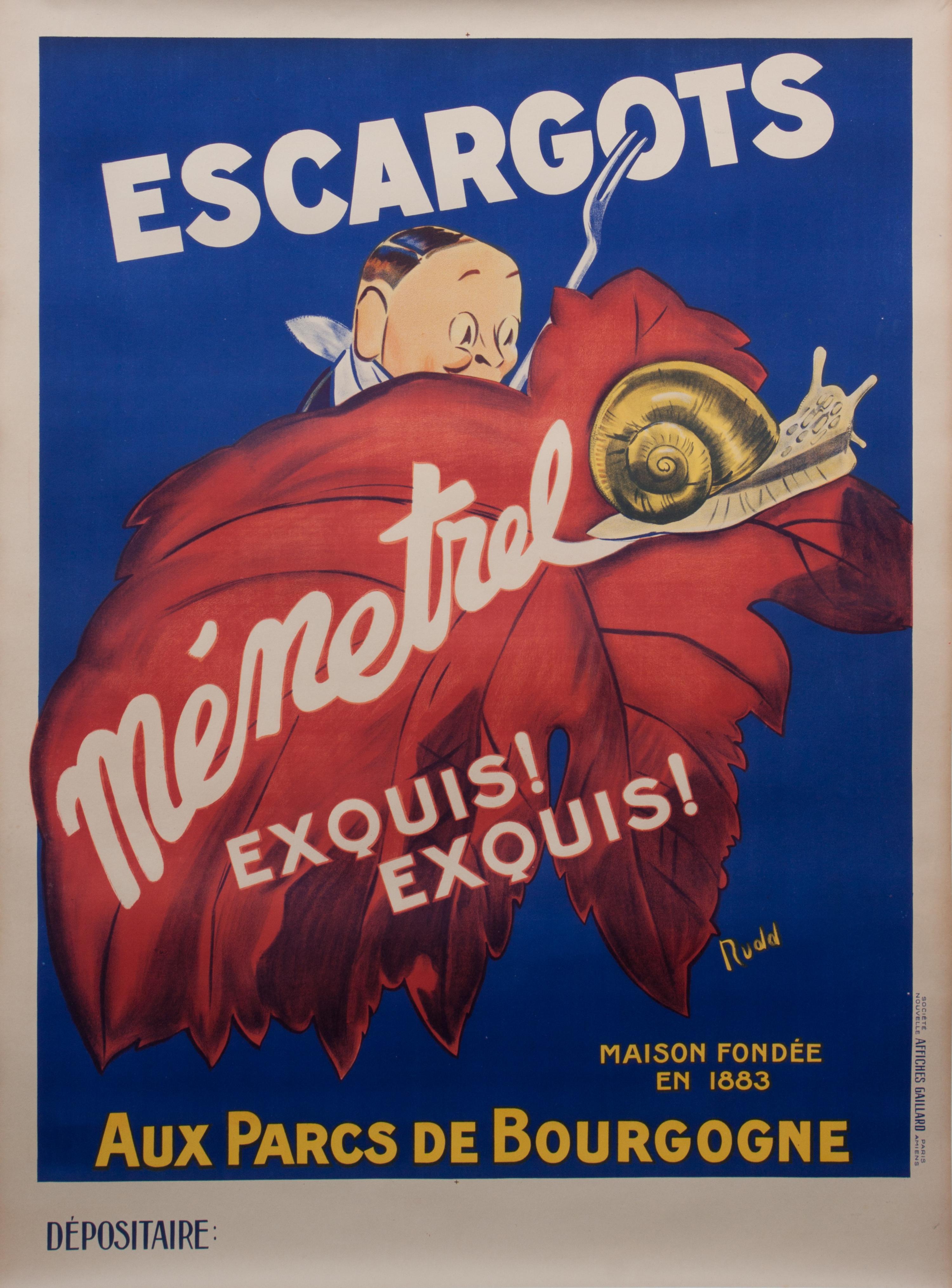Rudd, (20th century), Escargots Menetrel