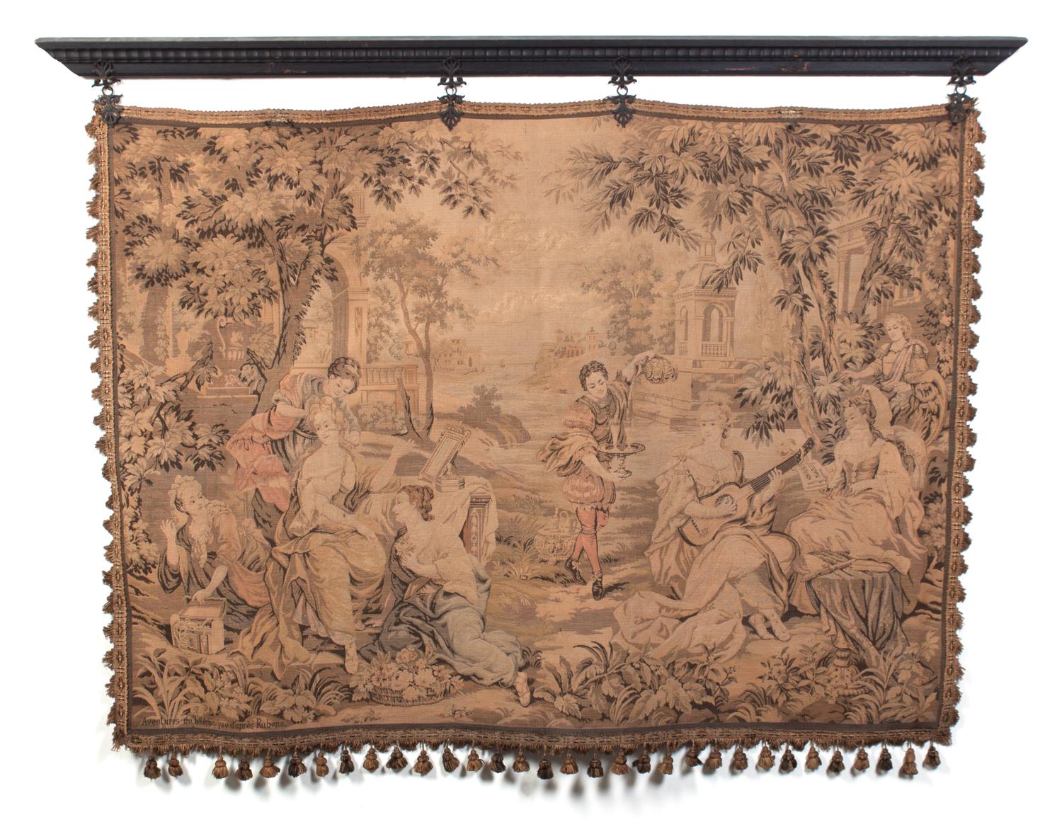 A French Tapestry 42 x 54 inches.