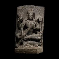 An Indian Stone Figure of Shiva, Uttarakhand, Almora, 10th-11th Century