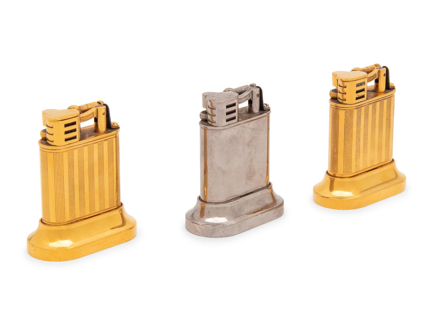 Dunhill, Three Table Lighters
