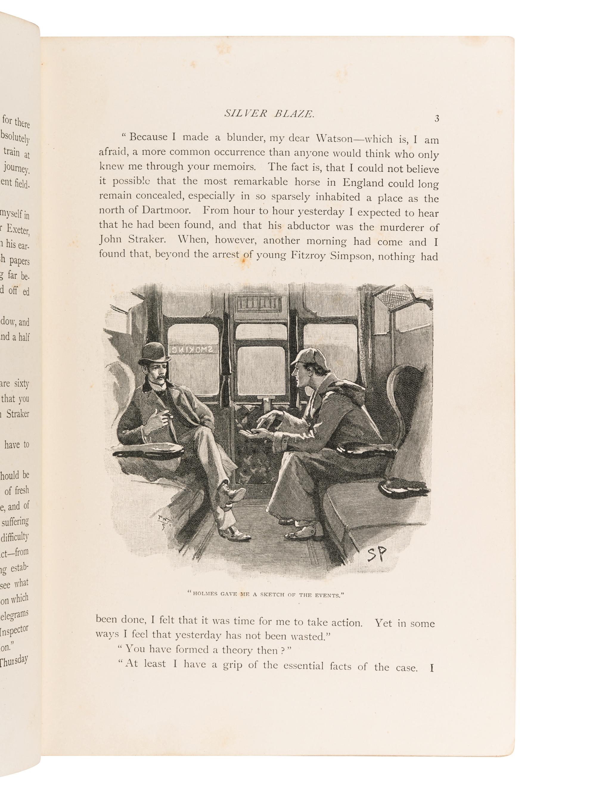 DOYLE, Arthur Conan, Sir (1859-1930). The Memoirs of Sherlock Holmes . London: George Newnes, Limited, 1894.